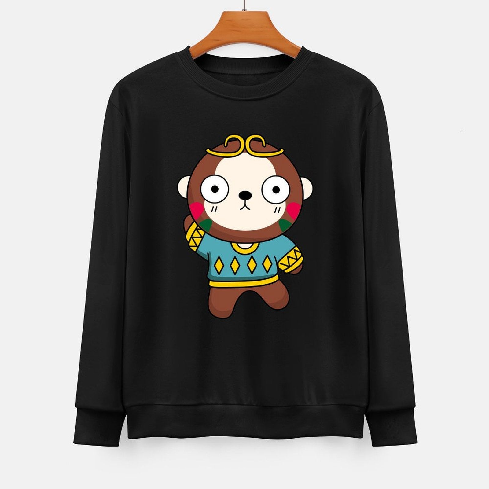 Front Patterned Long Sleeve TopUrban PremiumSeries